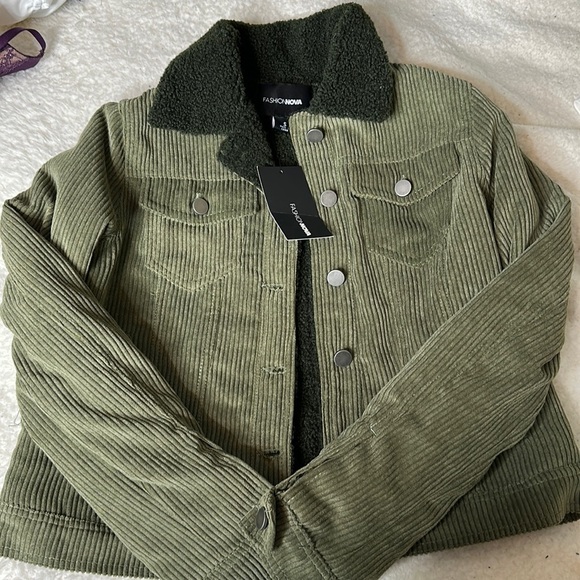 Fashion Nova Jackets & Blazers - Courdaroy Jacket